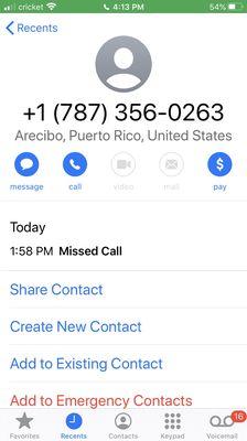 Out of state number which calls me. Obviously it's not mattress firms it looks like a scam or telemarketers