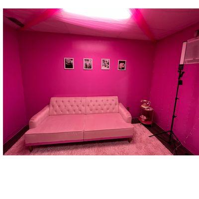 Pink Room $125 hour shoot.