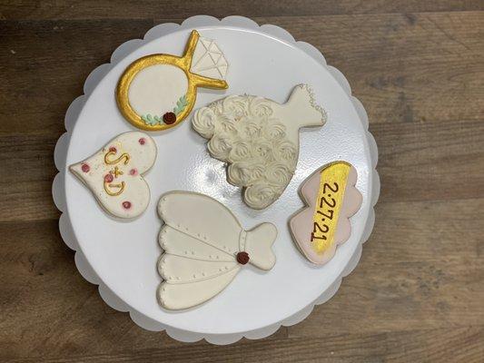 Decorated cookies