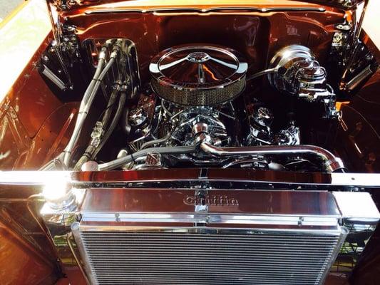 Gorgeous engine bay to Belle