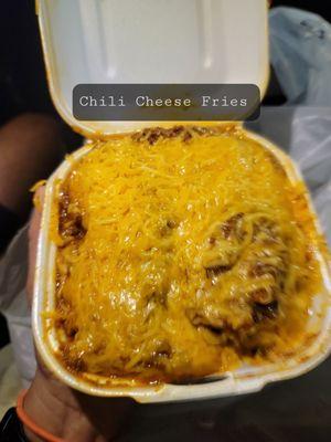 Chili Cheese fries - so good!!! @ The Burger Palace in LA.