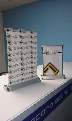 Mini & Small Retractable Banner Stands