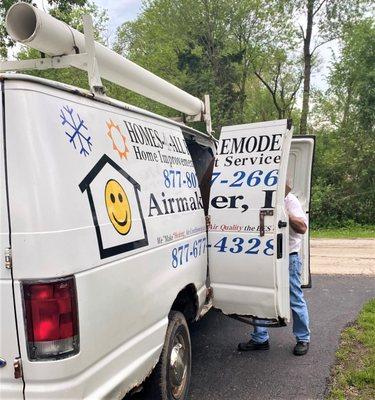 Larry knows... You should keep your truck stocked and inventory reviewed before heading out on the job!