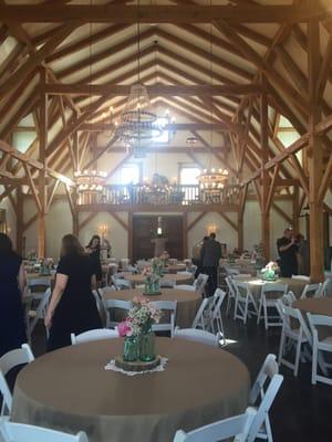 Main barn interior