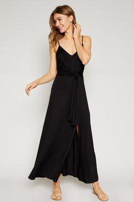 Perfect Summer LBD.  Throw on a sweater or blouse to extend its versatility!  https://bombshellboutiquekc.com/nadia-knit-maxi-dress/