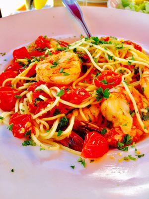 Shrimp pasta