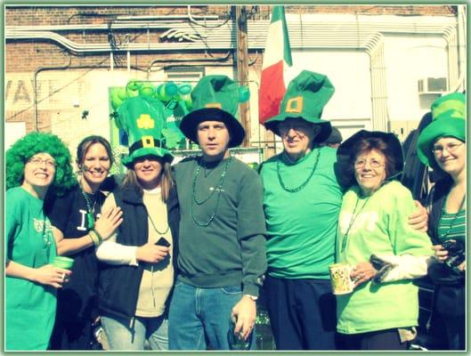 St Patrick's Day Parade with Kuhn Family at O'Neary's Irish Pub!