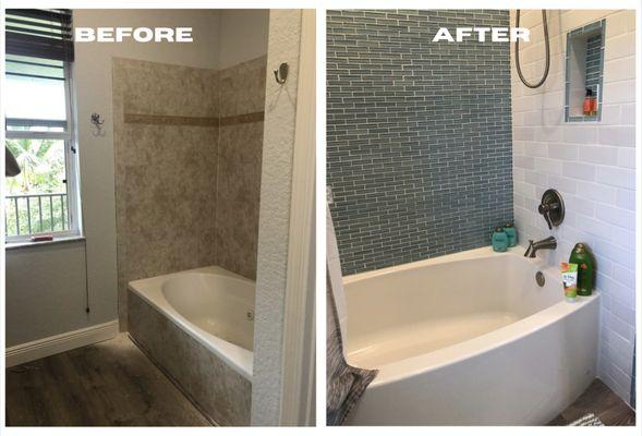 Bath and shower renovation