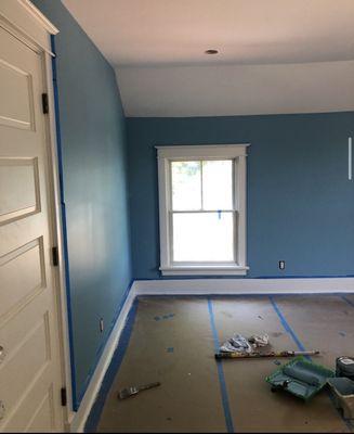 Blue jeans by Benjamin Moore