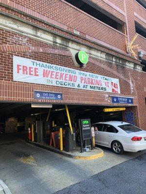 East All Saints Street Parking Garage