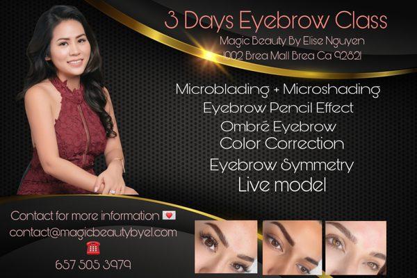 Deluxe Eyebrow Class