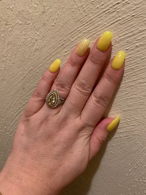 Fun summer dip nails!