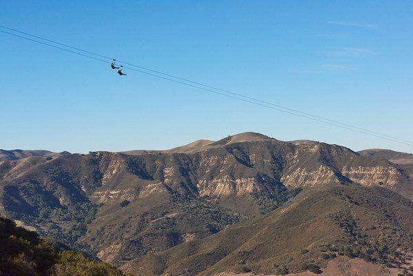 View of zipline #1