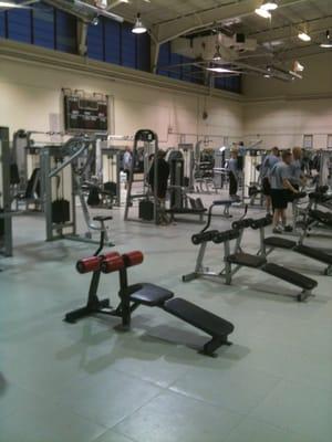 Main strength training floor.