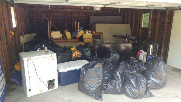 garage cleanout in garfield nj