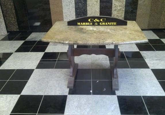 Granite and marble countertop installation