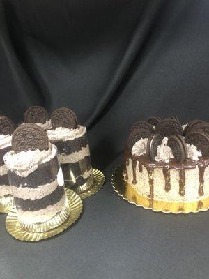 Oreo shooters and Oreo cake