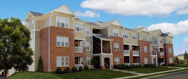 Wexford Village offers spacious 1, 2 & 3 bedroom apartments with garage, balcony, and sunroom options.