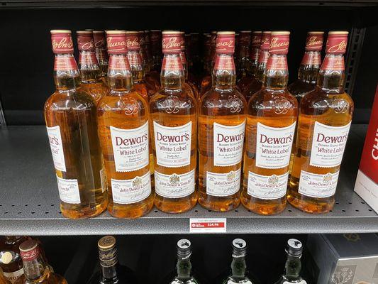 Dewar's on sale