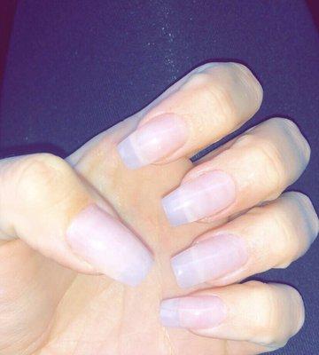 By Priscilla. Coffin gel fill-in tips