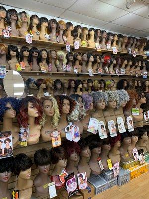 Wig selection