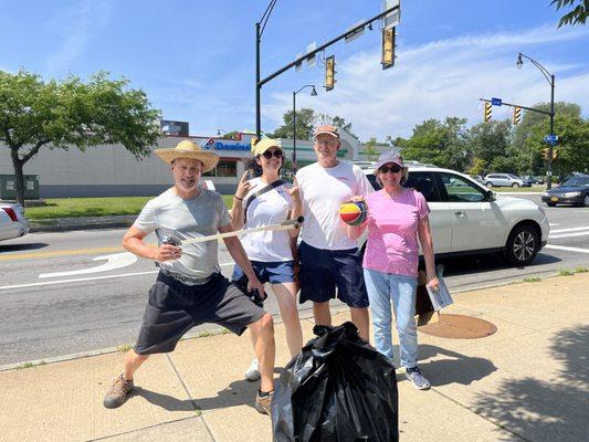 Community Cleanup group photo