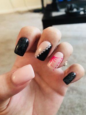 Acrilycs with gel color