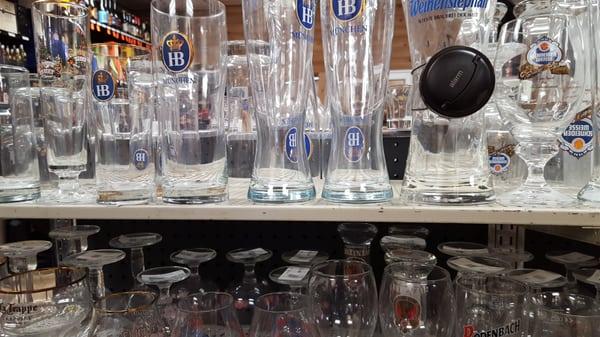 Great glass selection