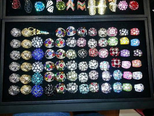 pretty rings only $1 no tax