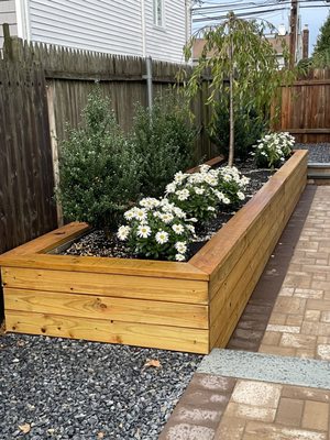 Beautiful raised garden bed