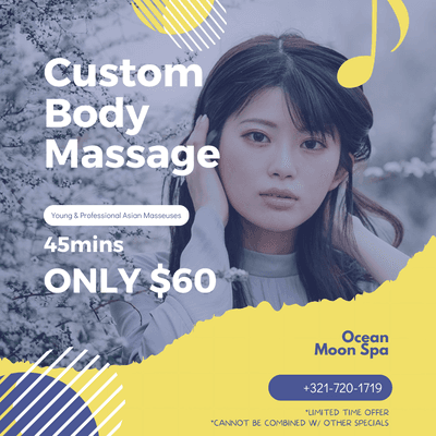 Ocean Moon Spa
 824 E Eau Gallie Blvd, Indian Harbour Beach, FL 32937
 Call us at 321-720-1719