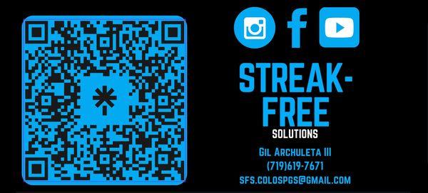 Streak Free Solutions