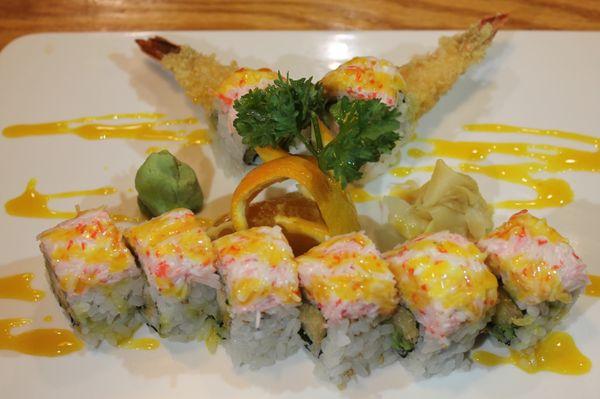 Snow mountain roll