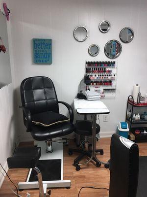 Pedicure Area