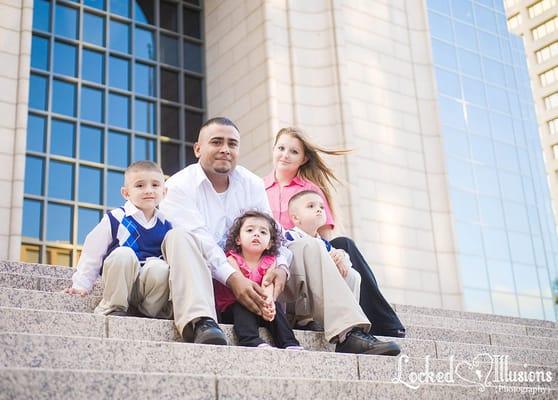 Rodriguez Family at Williams Tower