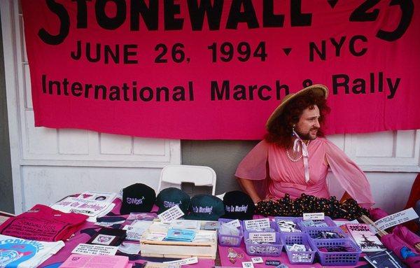 Photo taken at Stonewall celebration, June 26, 1994.