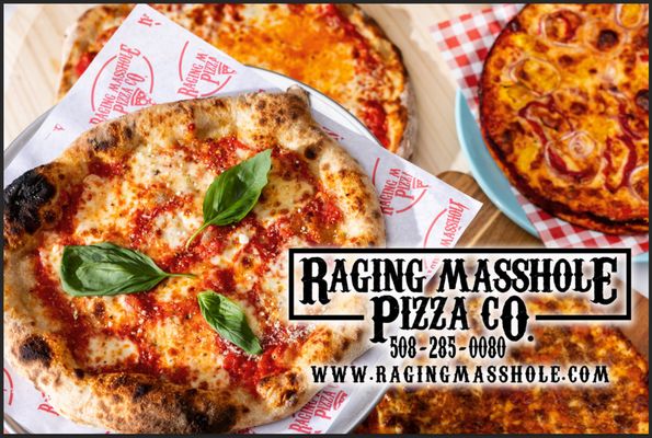 Raging Masshole Pizza Co.   New Haven Style sourdough pizzas, Bar Pies and Grandmas!