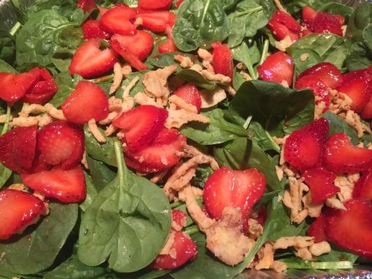 Moveable Feast Pittsburgh Catering - Strawberry Spinach Salad