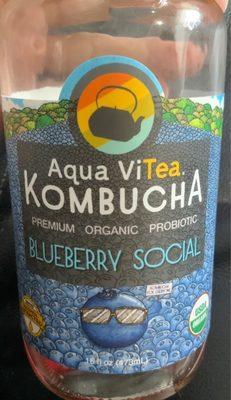 Kombucha blueberry social