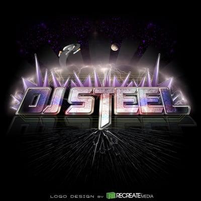 DJ Steel - 3D Logo design & development