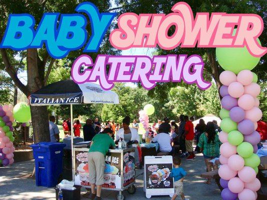 Planning a Baby Shower?  Many expected Moms hired us to get their Baby Shower Parties Started!  www.gotitalianice.com