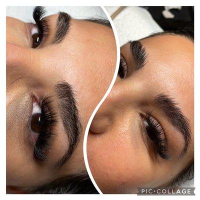 Brow lamination by Maria