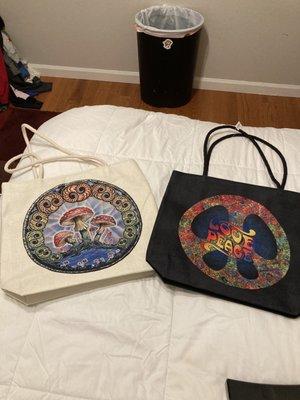 Awesome, unique and saturday tote bags!