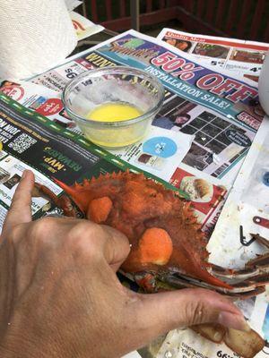 Seafood in the Buff