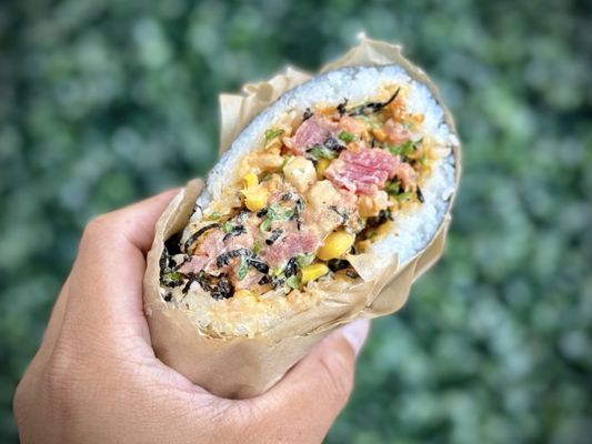 Hawaiian Tuna Burrito