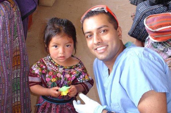 Dr Pratik Patel (endodontist) on a mission trip