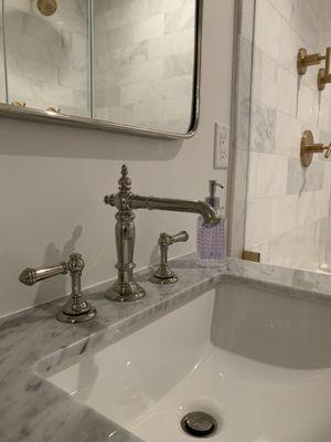 Bathroom Faucet Install