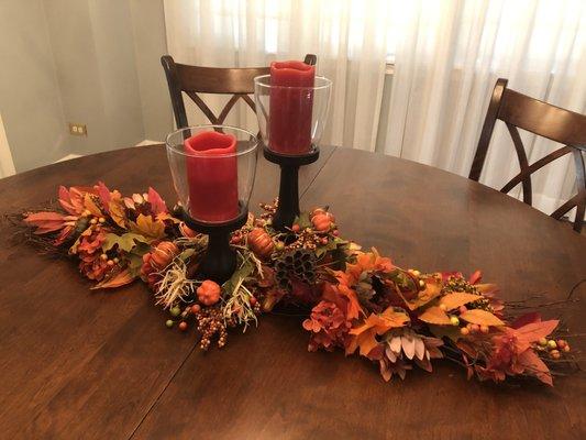 Beautiful hurricane candle holders from The Candle Factory.