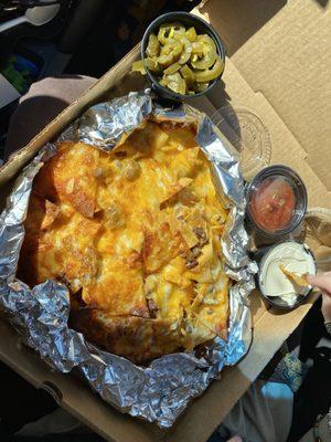 Roadhouse Nachos (ground beef)