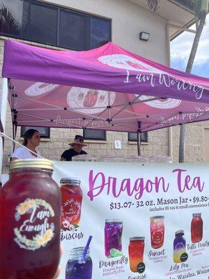 Tutti Fruity...Dragonfruit and Hibiscus Tea